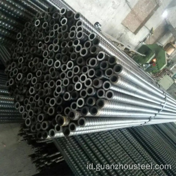 T52 Rod jangkar grouting self-drilling untuk memaku tanah